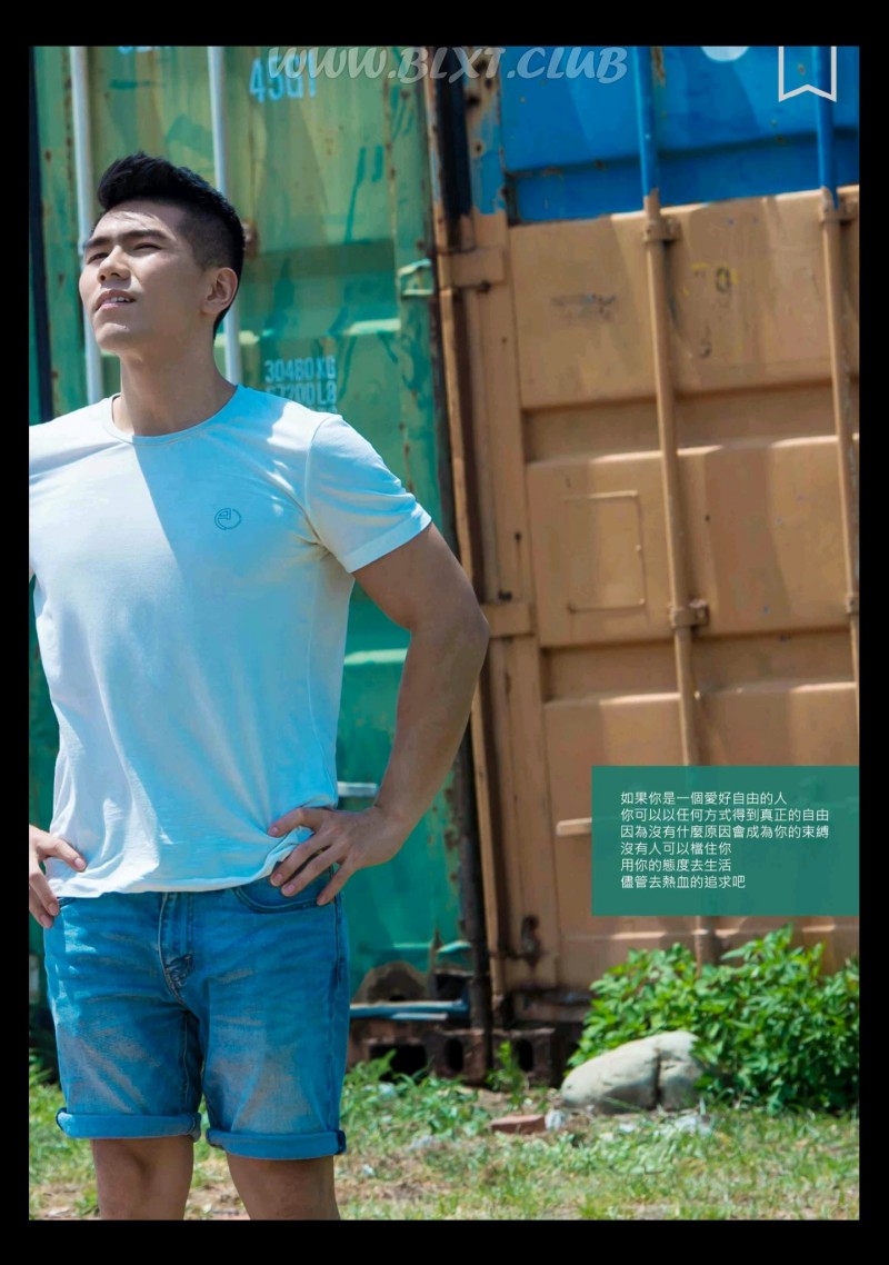 BLUEMEN 藍男色 NO.87 雜誌男模 蔡承佑